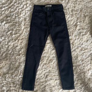 Black Top Shop Jamie jeans size 26P